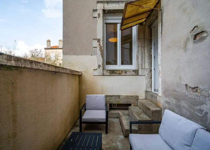 Apartment L'agreable De Pierre - 900 M De La Gare